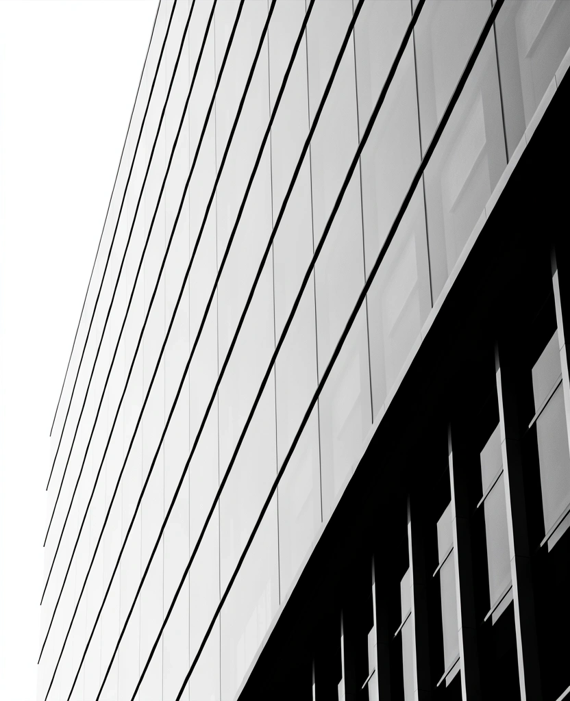 Arquitetura moderna representando solidez financeira